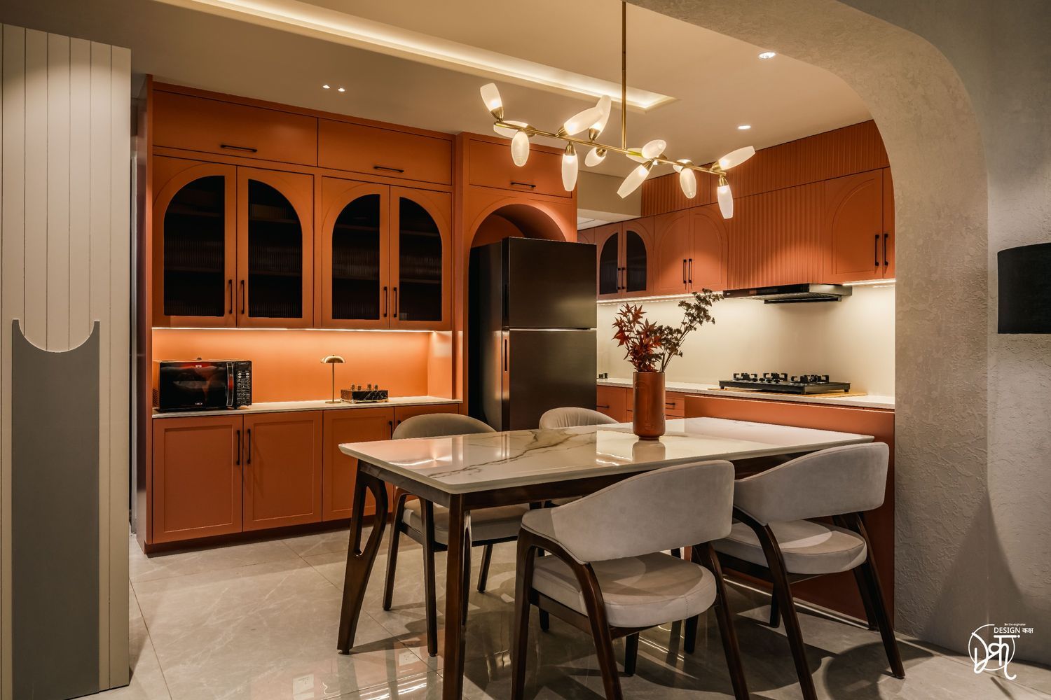 Makhija Residence — elegant living room